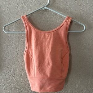 Peach Sleeveless Women's Top